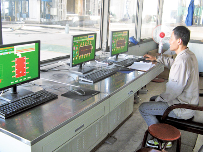 全自动加热炉、正火炉操作室